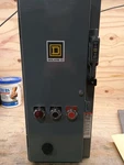 Square Nema Combination Starter: Fusible Disconnect, 3 Poles, Size 1,.... Fixed Price $2000.00.