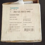 Siemens Combination Starter 3RA1125-1BA23-1AK6 Non-enclosed 120/110VAC Spdt. Fixed Price $200.00.