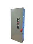 Ge 200A 240V Nema Type 3R Rainproof Pole Wire Fusible TH4324R Safety Switch. Fixed Price $599.99.