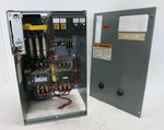 Square Model 5 Fusible Size Two-speed Starter 24" Mcc Bucket Amp 8810. Fixed Price $750.00.