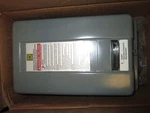 Square Enclosed Starter 8911DPSG23V06 10HP Max 480V Coil 3P Nema New Surplus. Fixed Price $300.00.