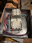 Ge CR460 Lighting Contactor 8-POLE 115-120V Coil Nema Enclosure. Fixed Price $150.00.