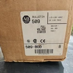 New Allen Bradley 509-BOD Ser. Starter 115-120/110V Size 3PH. Fixed Price $156.70.